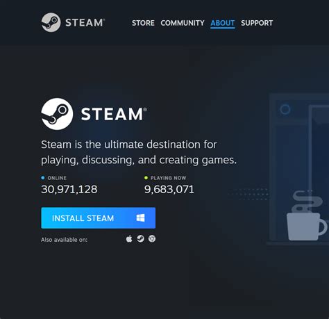 Steam, The Ultimate Online Game Platform.